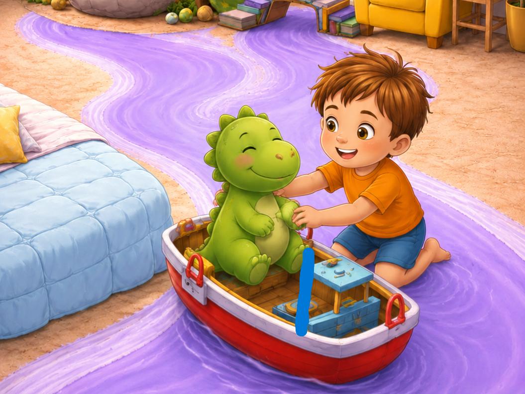 The Adventure of a Boy and a Dinosaur